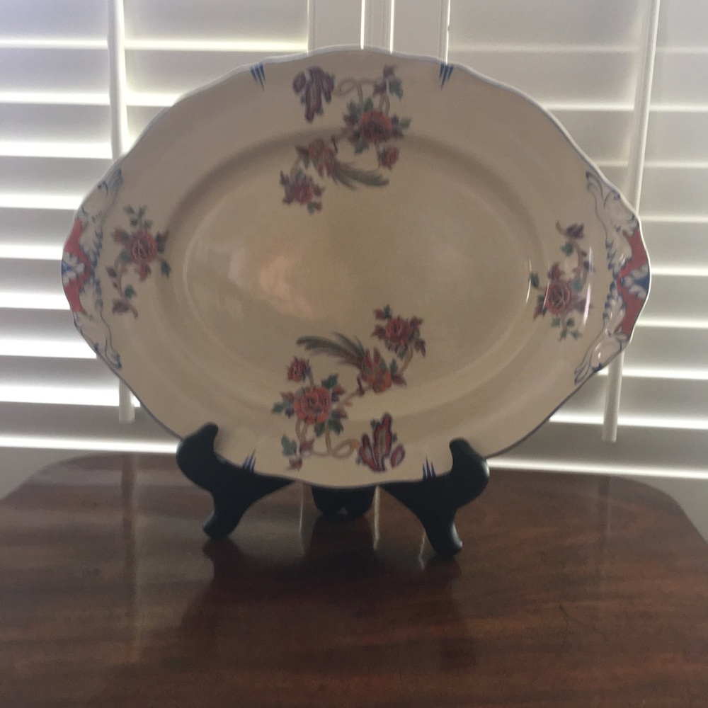 Platter — Royal Venton Ware by John Steventon & Sons Ltd. Burslem England
